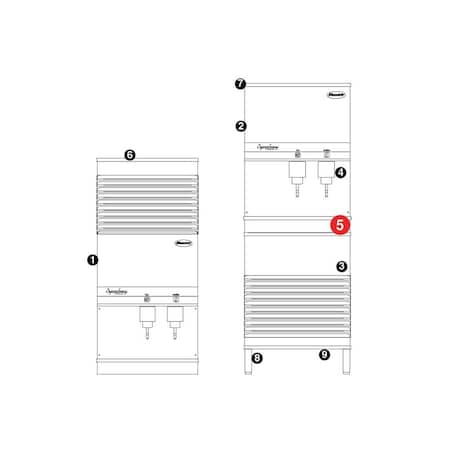 Follett Drain Pan, 110 PD502705